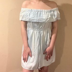 Mini Denim Dress
